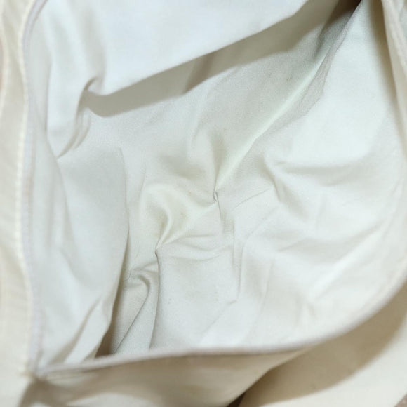 CHANEL New Travel Line Tote Bag Nylon Beige Gold CC Auth ti3423