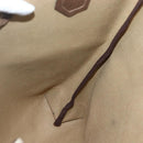 GUCCI GG Supreme Web Sherry Line Shoulder Bag PVC Beige Gold Auth ti3426-17