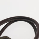 FENDI Zucca Canvas Hand Bag Brown Black gold Auth ti3427-14