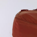 PRADA Shoulder Bag Nylon Red Silver Auth ti3429-10
