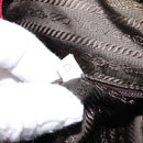 PRADA Shoulder Bag Nylon Red Silver Auth ti3429-20