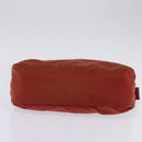 PRADA Shoulder Bag Nylon Red Silver Auth ti3429-9