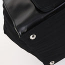 GUCCI Boston Bag Nylon Leather Black Silver 012 1553 0269 Auth ti3430-16