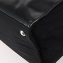 GUCCI Boston Bag Nylon Leather Black Silver 012 1553 0269 Auth ti3430-17