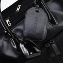 GUCCI Boston Bag Nylon Leather Black Silver 012 1553 0269 Auth ti3430-9