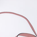 Miu Miu Madras Hand Bag Leather 2way Pink Gold Auth ti3432-15