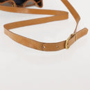 Christian Dior Shoulder Bag PVC Leather Gray Gold Auth ti3433-7