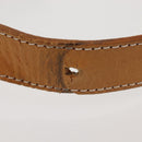 Christian Dior Shoulder Bag PVC Leather Gray Gold Auth ti3433-8