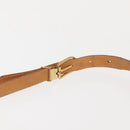 Christian Dior Shoulder Bag PVC Leather Gray Gold Auth ti3433-14