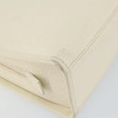 GUCCI Jackie Hand Bag Leather White Silver 002 1071 Auth ti3434-15