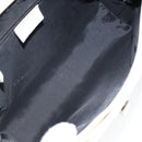 GUCCI Jackie Hand Bag Leather White Silver 002 1071 Auth ti3434-11