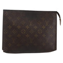 LOUIS VUITTON Monogram Poche Toilette 26 Pouch M47542 LV Auth ti3438-1