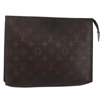 LOUIS VUITTON Monogram Poche Toilette 26 Pouch M47542 LV Auth ti3438