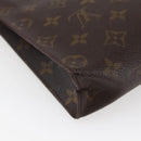 LOUIS VUITTON Monogram Poche Toilette 26 Pouch M47542 LV Auth ti3438-16