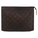 LOUIS VUITTON Monogram Poche Toilette 26 Pouch M47542 LV Auth ti3438-13