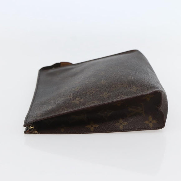 LOUIS VUITTON Monogram Poche Toilette 26 Pouch M47542 LV Auth ti3438
