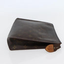 LOUIS VUITTON Monogram Poche Toilette 26 Pouch M47542 LV Auth ti3438-4