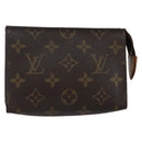 LOUIS VUITTON Monogram Poche Toilette 15 Pouch M47546 LV Auth ti3439-1