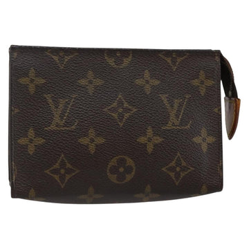 LOUIS VUITTON Monogram Poche Toilette 15 Pouch M47546 LV Auth ti3439