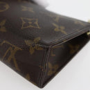 LOUIS VUITTON Monogram Poche Toilette 15 Pouch M47546 LV Auth ti3439-15