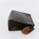 LOUIS VUITTON Monogram Poche Toilette 15 Pouch M47546 LV Auth ti3439-4