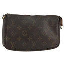 LOUIS VUITTON Monogram Pochette Accessoires Pouch M51980 LV Auth ti3441-1
