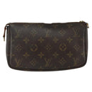 LOUIS VUITTON Monogram Pochette Accessoires Pouch M51980 LV Auth ti3441-2