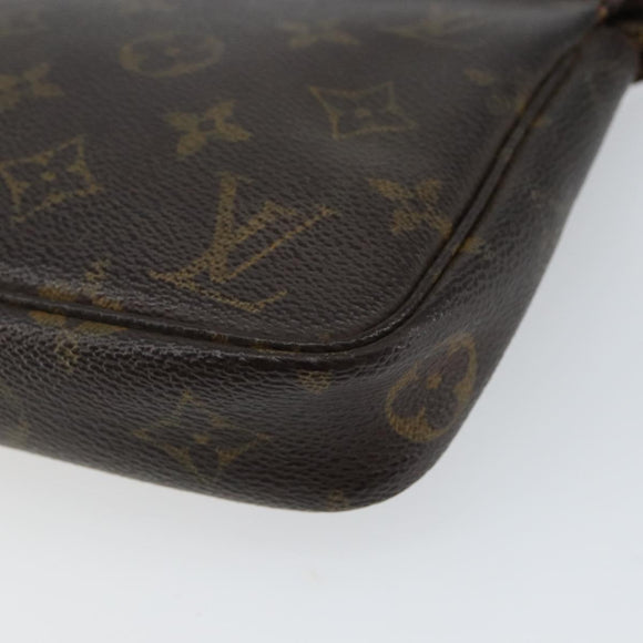 LOUIS VUITTON Monogram Pochette Accessoires Pouch M51980 LV Auth ti3441