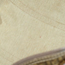 FENDI Zucchino Canvas Boston Bag Coated Canvas Beige Auth ti3442-12