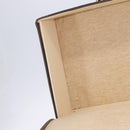 FENDI Zucchino Canvas Trunk Coated Canvas Brown Gold Auth ti3443-20