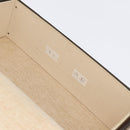 FENDI Zucchino Canvas Trunk Coated Canvas Brown Gold Auth ti3443-21