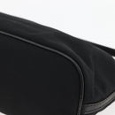 GUCCI Accessory Pouch Nylon Black Silver 039 1103 Auth ti3444-8