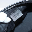 GUCCI Accessory Pouch Nylon Black Silver 039 1103 Auth ti3444-18