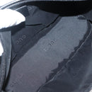 GUCCI Accessory Pouch Nylon Black Silver 039 1103 Auth ti3444-11