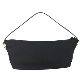 GUCCI Accessory Pouch Nylon Black Silver 039 1103 Auth ti3444 - 0