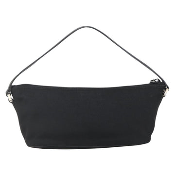 GUCCI Accessory Pouch Nylon Black Silver 039 1103 Auth ti3444 - 0