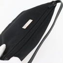 GUCCI Accessory Pouch Nylon Black Silver 039 1103 Auth ti3444-6