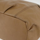 BURBERRY Blue Label Shoulder Bag Leather Beige Gold Auth ti3445-15