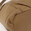 BURBERRY Blue Label Shoulder Bag Leather Beige Gold Auth ti3445-16