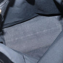 GUCCI GG Canvas Tote Bag Black Gold 120836 Auth ti3447-10