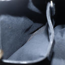 GUCCI GG Canvas Tote Bag Black Gold 120836 Auth ti3447-11