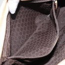 GUCCI Shoulder Bag Leather Beige Gold 90699 Auth ti3449-22