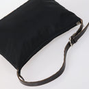 BURBERRY Nova Check Blue Label Bag Canvas nylon 5Set Beige Gray blue Auth ti3451-10