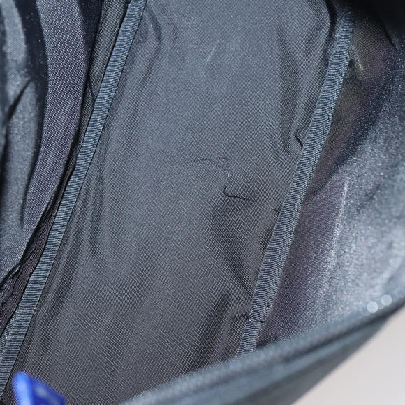 BURBERRY Nova Check Blue Label Bag Canvas nylon 5Set Beige Gray blue Auth ti3451