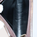 BURBERRY Nova Check Blue Label Bag Canvas nylon 5Set Beige Gray blue Auth ti3451-22