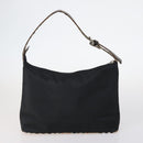 BURBERRY Nova Check Blue Label Bag Canvas nylon 5Set Beige Gray blue Auth ti3451-9