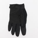 PRADA Gloves Leather Black Silver Auth ti3452-12
