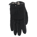 PRADA Gloves Leather Black Silver Auth ti3452-2