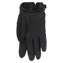 PRADA Gloves Leather Black Silver Auth ti3452-3