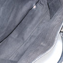 CELINE Macadam Canvas Boogie Hand Bag Dark Brown Black Silver Auth ti3458-11